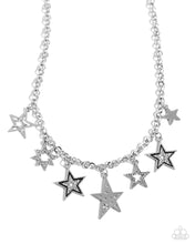 Load image into Gallery viewer, Starstruck Sentiment - Black Necklace

