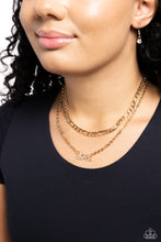 Load image into Gallery viewer, Lovely Layers - Gold tone Necklace
