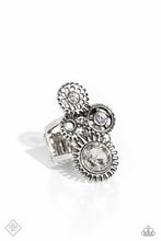 Load image into Gallery viewer, Blowing Off STEAMPUNK - White - April Fashion Fix 23 Ring
