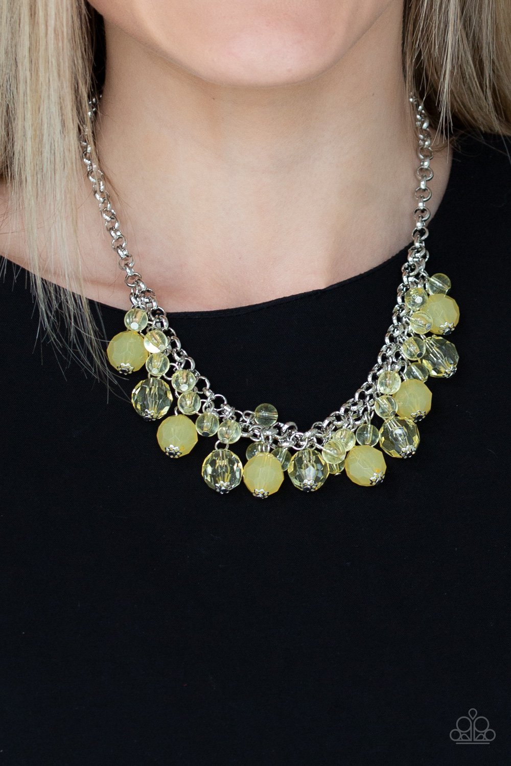 Fiesta Fabulous - yellow - Paparazzi necklace