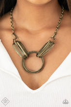Load image into Gallery viewer, Lip Sync Links - Brass- August Fashion Fix
