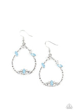 Load image into Gallery viewer, Lotus Ice - blue earrings
