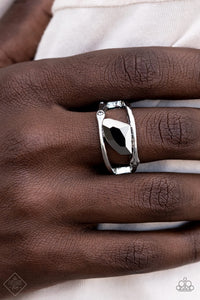 Sculpted Style - Silver- Oct Fashion Fix 22 Ring