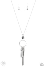 Load image into Gallery viewer, Tastefully Tasseled - Silver- Fashion Fix Feb 22
